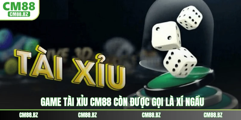 Game tài xỉu CM88 còn được gọi là xí ngầu